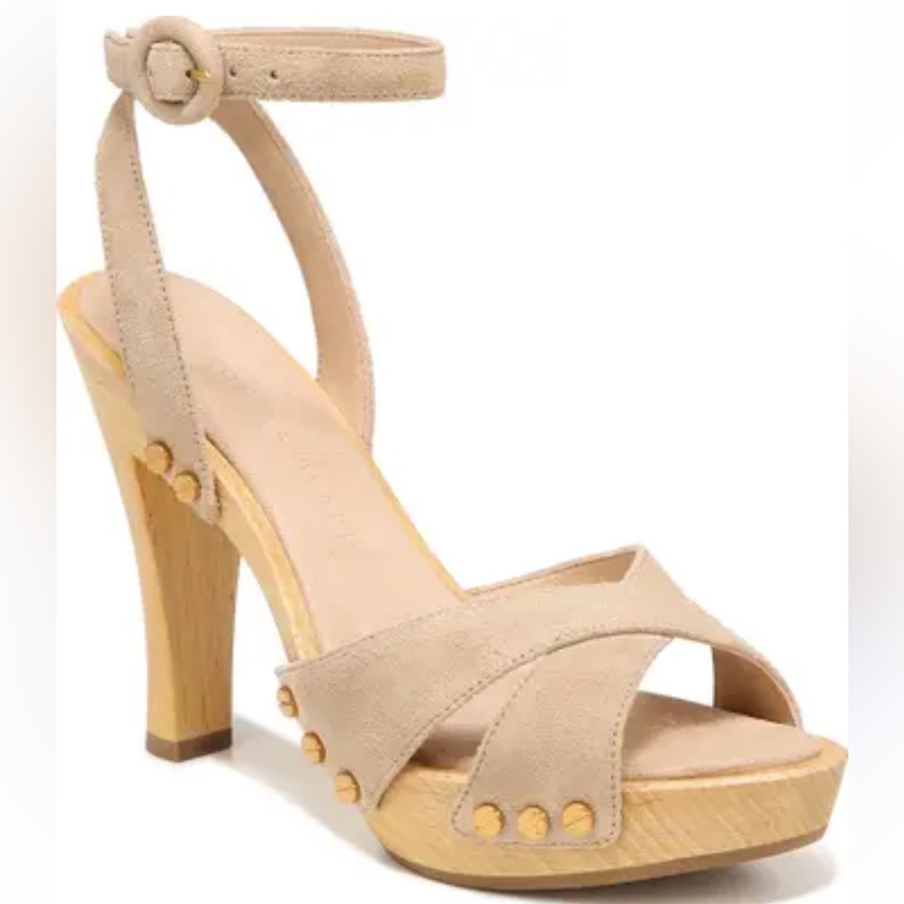 Veronica Beard Platform Ankle straps sandals in 11